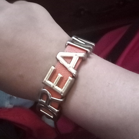 Brand new great condition. Orange. Gold lettering and buttons. - Picture 3 of 3